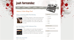 Desktop Screenshot of josh-fernandez.com